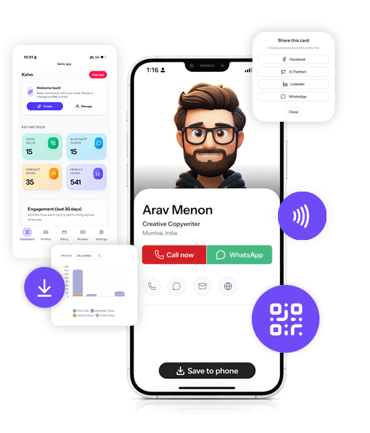 Kalvo features preview